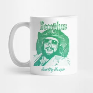 bocephus//green solid style, Mug